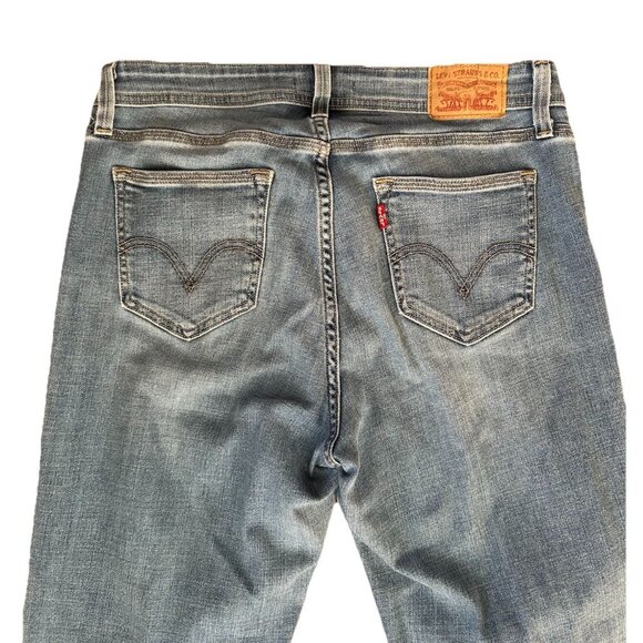 Levis 529 Curvy Bootcut Jeans Womens Size 10 Blue Stretch Mid Rise Classic Denim - Picture 7 of 9
